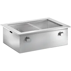Kalte ausstellung für eis drop-in 4 ch ohne gruppe - 820x610x270 mm - 111010HC Eurast