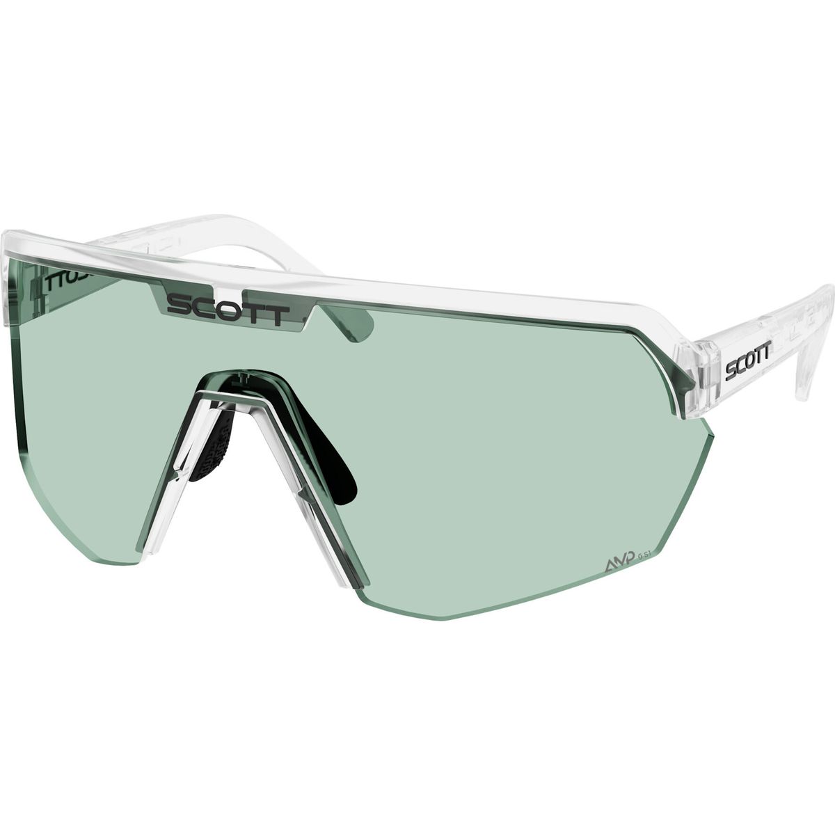 Scott Sunglasses Sport Shield translucent / amp green s1 (5896) 2811885896362