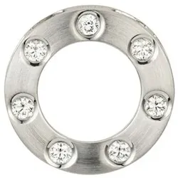 PLATINITY Anhänger 7 Brillanten zus. ca. 0,35ct Platin 999