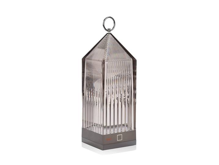 KARTELL lampe de table LANTERN (Fumé - PMMA)