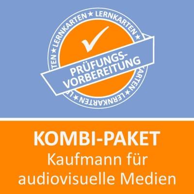 Kombi-Paket Kaufmann für audiovisuelle Medien Lernkarten, Set von Jennifer Christiansen, Princoso, 978-3-96159-898-4