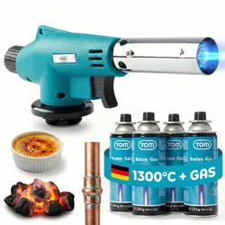Lötbrenner GB-227 mit 4 Gaskartuschen