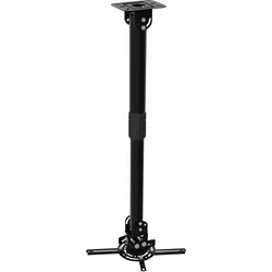 MYW H16-12SL - Deckenhalterung für Beamer, schwarz, bis 15 kg