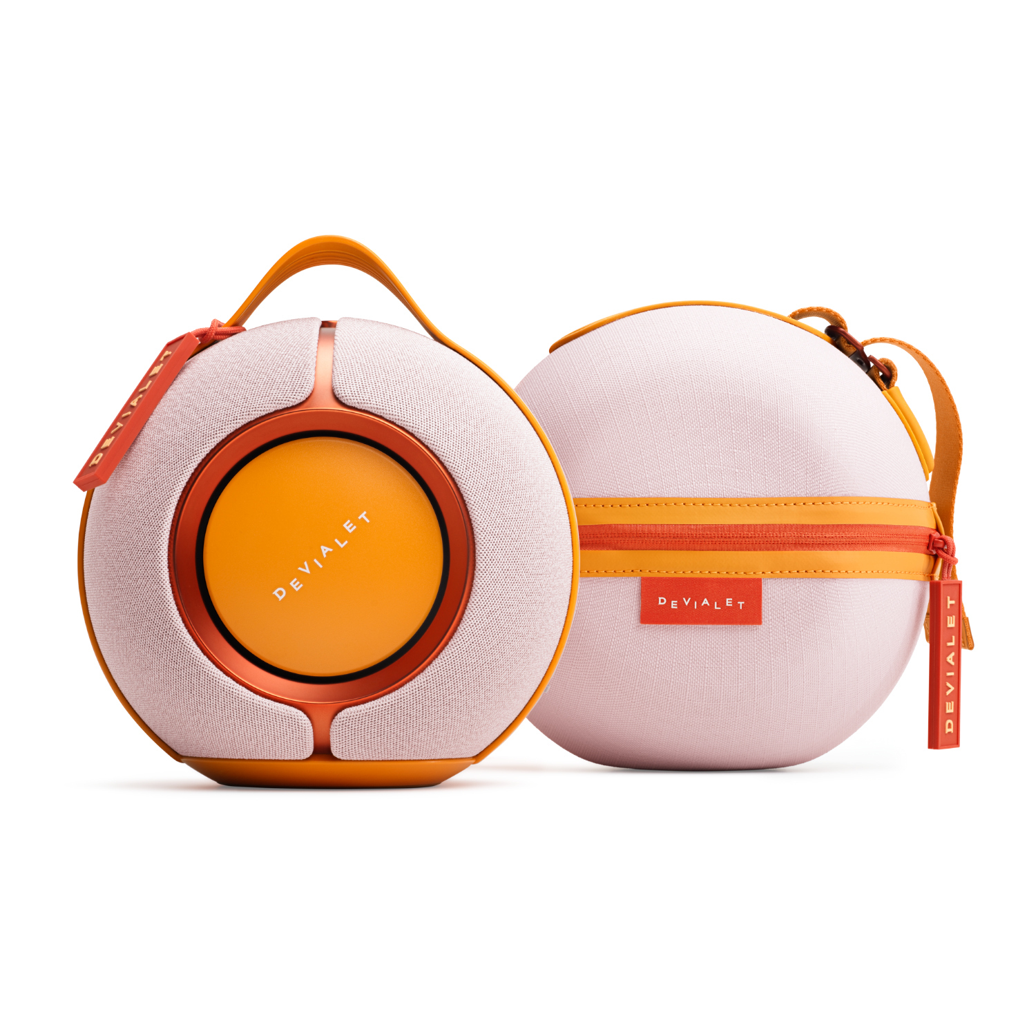 Devialet Mania rose bloom Portable Smart Speaker inkl. Cocoon