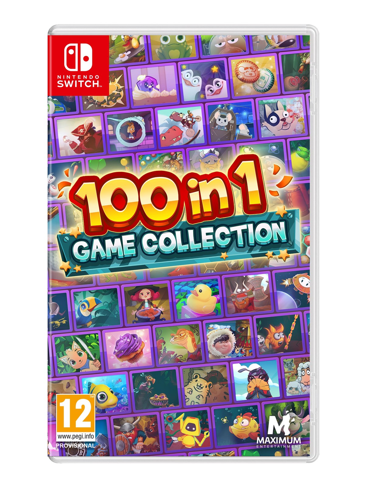100 in 1 Game Collection - Nintendo Switch - Samlung - PEGI 12