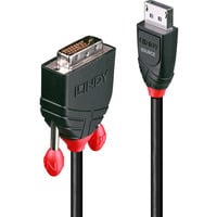 DisplayPort an DVI Adapterkabel schwarz, 2m