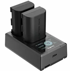 SMALLRIG 3821 LP-E6NH Kit bestehend aus 2x Kameraakku und Ladeschale (Angebot)