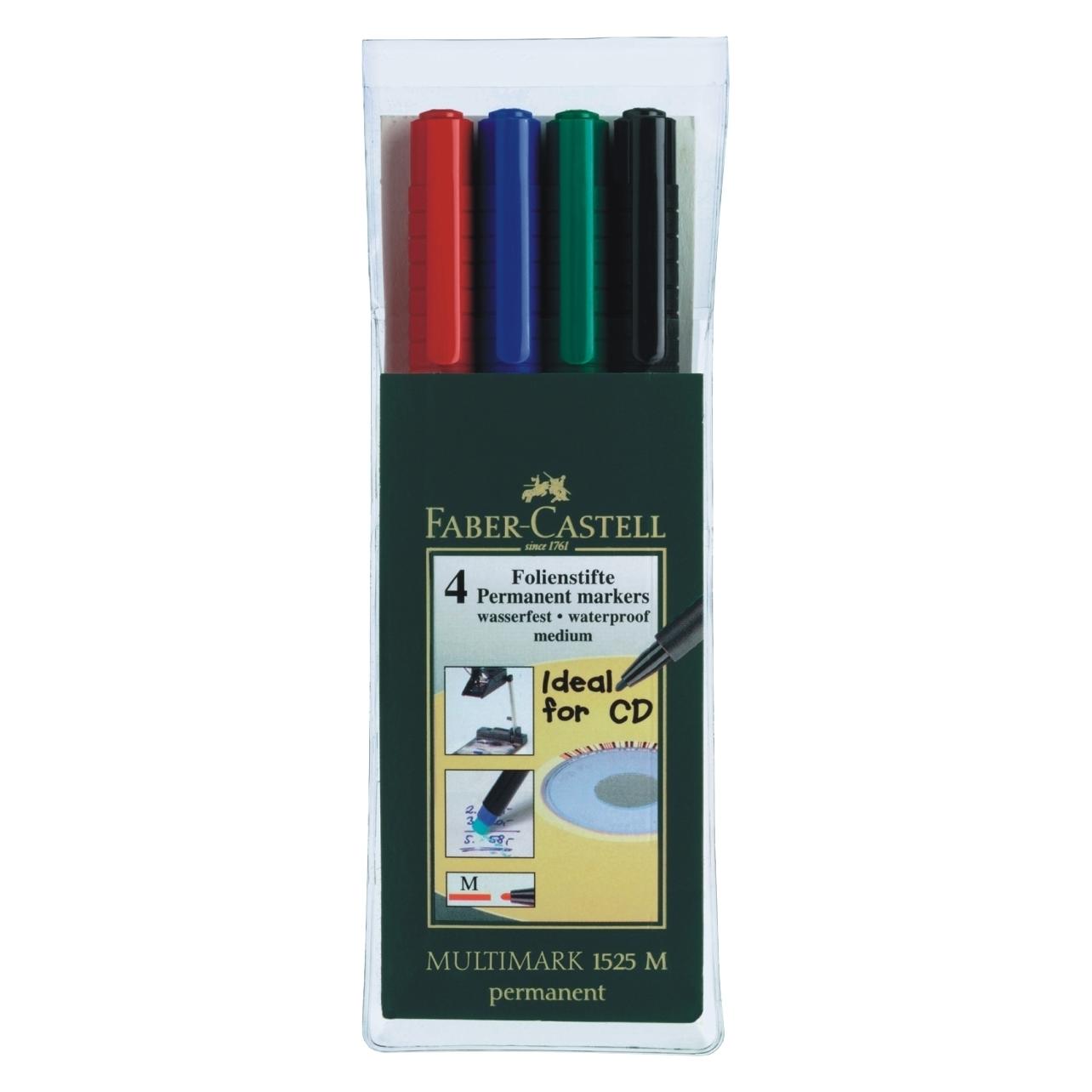 Faber-Castell Folienschreiber (4x) (152504)