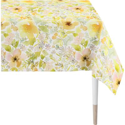 Tischdecke APELT "6511 SUMMERTIME, Sommerdeko, Sommer", gelb, B:140cm L:200cm, Baumwolle, Polyester, Tischdecken, Tischdecke, Digitaldruck