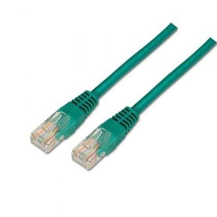 AISENS Cat5e U/UTP Netwerkkabel RJ-45 naar RJ-45, 0,5 meter, groen