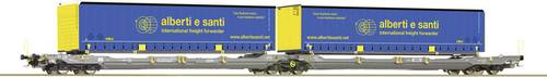 Roco 6600137 Flachwagen DC Hupac