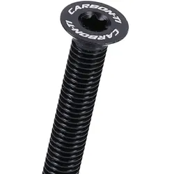 CARBON-TI Aluminiumschraube X-Cap TORX M6x35 Logo | schwarz