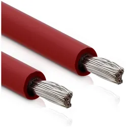 InLine, Zubehör Stromerzeuger,  Solar Installationskabel Meterware H1Z2Z2-K 6mm2 rot 50m