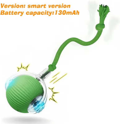 Inspire Curations RolliePaws Smart Automatic Rolling Cat Ball Toy green Tail Ball 2026 Version