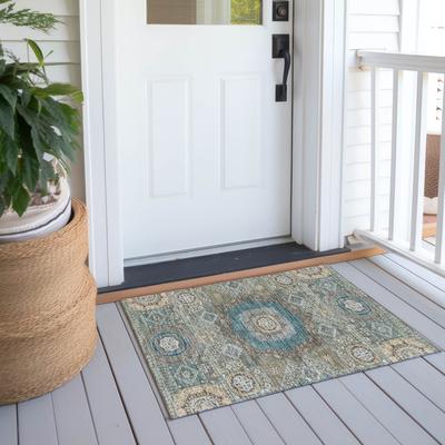 Addison Rugs Machine Washable Indoor/ Outdoor Traditonal Isaiah Chantille Rug