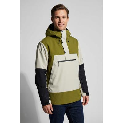 Skijacke ICEPEAK "ICEPEAK CHARLTON", Herren, Gr. 52, grün (olive), Obermaterial: 100% Polyester. Futter: 100% Polyester. Wattierung: 100% Polyester, hoch geschlossener Ausschnitt, mit Windstopper,mit verstellbarem Klettverschluss, Jacken Skijacke,...
