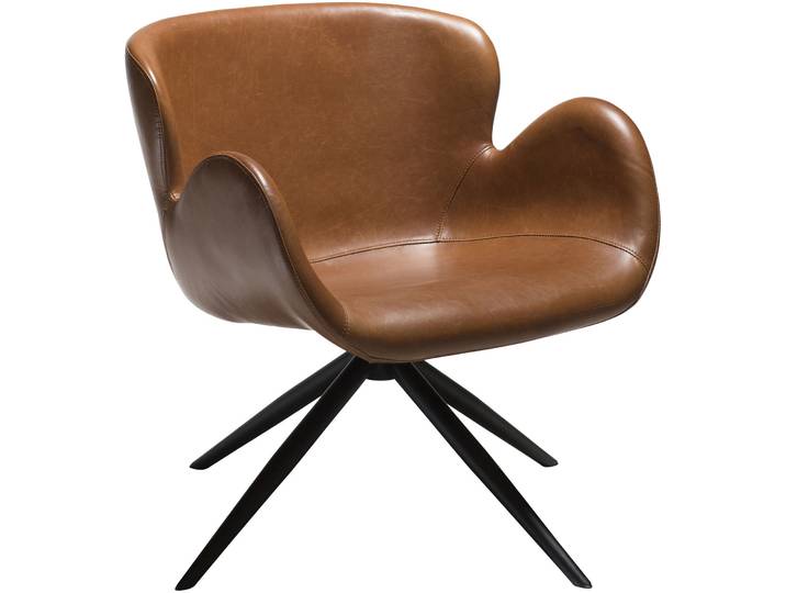DAN-FORM Sessel - Farbe: Brown - Material: Kunstleder - 71