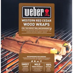 Weber Wood Wraps - Dünne Räucherhölzer Zedernholz