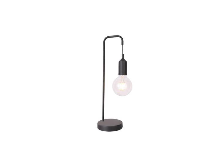 Tischleuchte Laren, Schwarz, Metall, 13x46x15 cm, RoHS, Europäischer Sicherheitsstandard, einfach zu transportieren, Lampen & Leuchten, Innenbeleuchtung, Tischlampen, Tischlampen