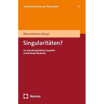 Singularitäten?, Taschenbuch von , Nomos, 978-3-8487-8975-7
