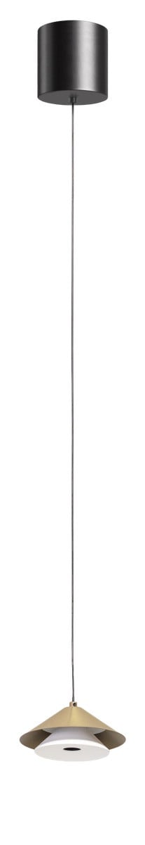 ETH Jens LED Pendel Jens Ronde Hanglamp Goud/Messing Aluminium Ø 14 cm