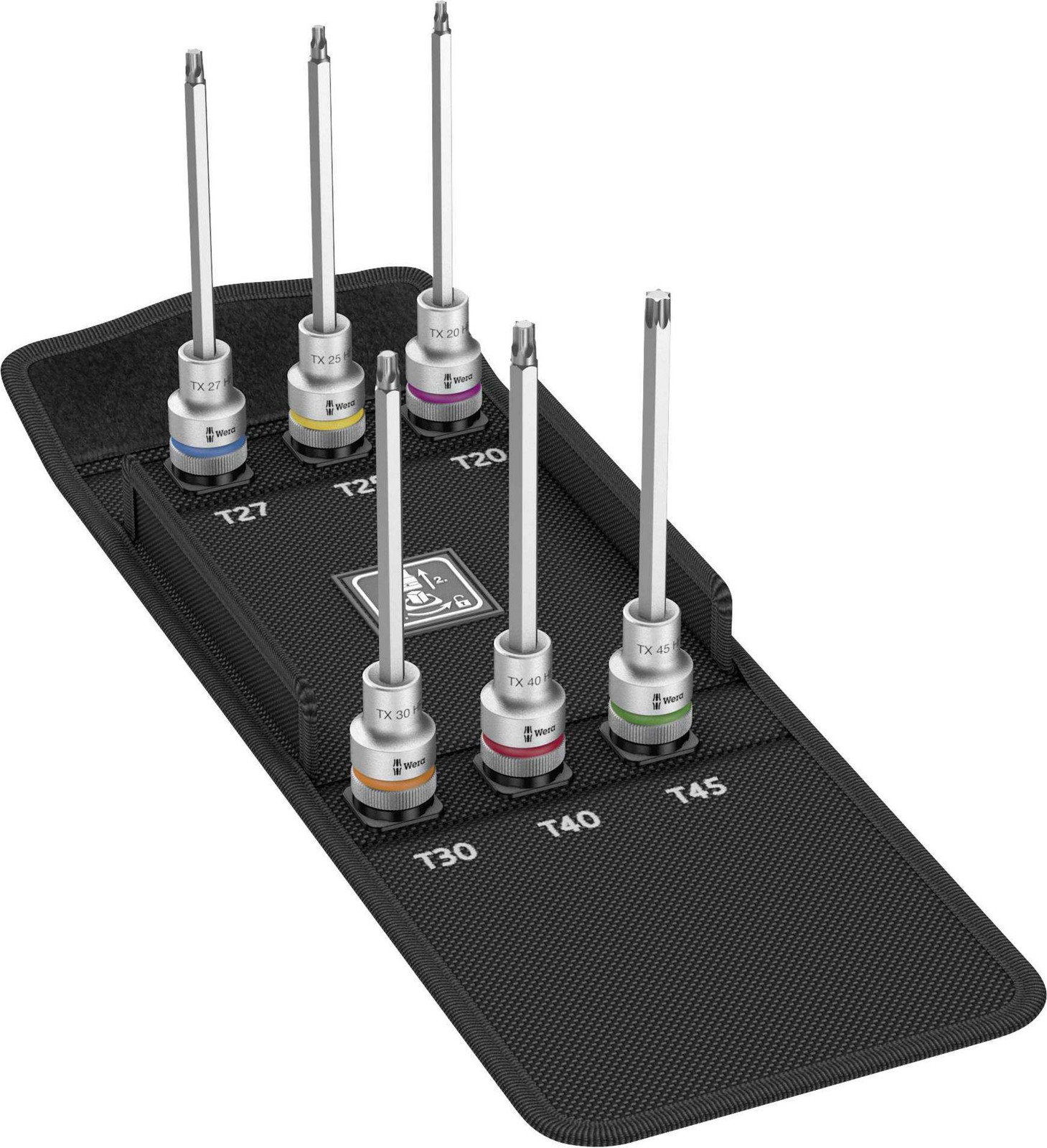 Wera Zyklop bitset TORX HF 2 met bevestigingsfunctie