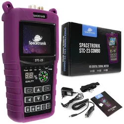Satellitenmessgerät Spacetronik STC-23 VF6800 Combo DVB-S2+T2/C, SAT Zubehör