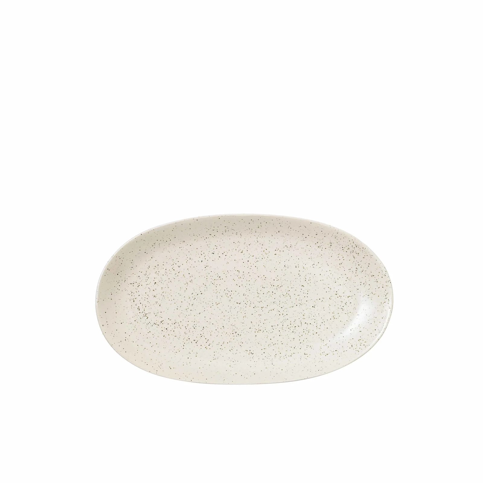 Broste Copenhagen Nordic Vanilla ovale borden large - set van 8 stuks