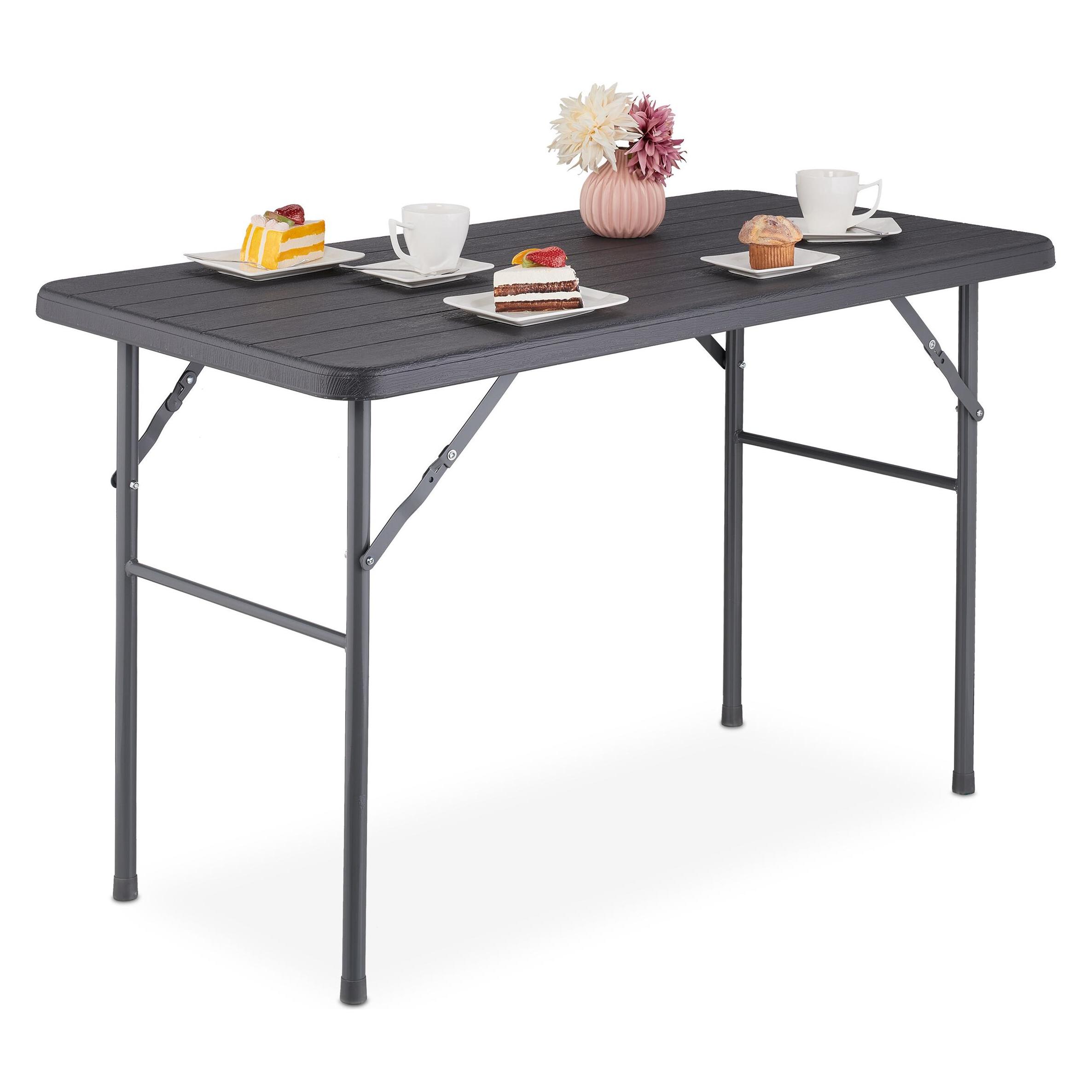Relaxdays Gartentisch (60 x 60 x 74 cm) (4052025457235)