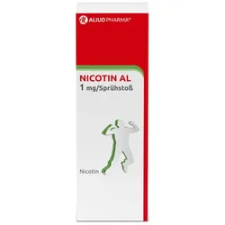 NICOTIN AL 1 mg/Sprühstoß Spray z.Anw.i.d.Mundhö. 1 St