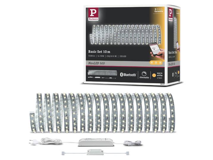 Paulmann MaxLED 500 LED Strip Warmweiß Basisset