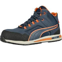 Sicherheitshochschuhe S3 "CROSSTWIST MID" URBAN PROTECT - 44 - Blau