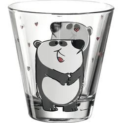 Trinkglas, Inhalt: 0,22 Liter, Panda