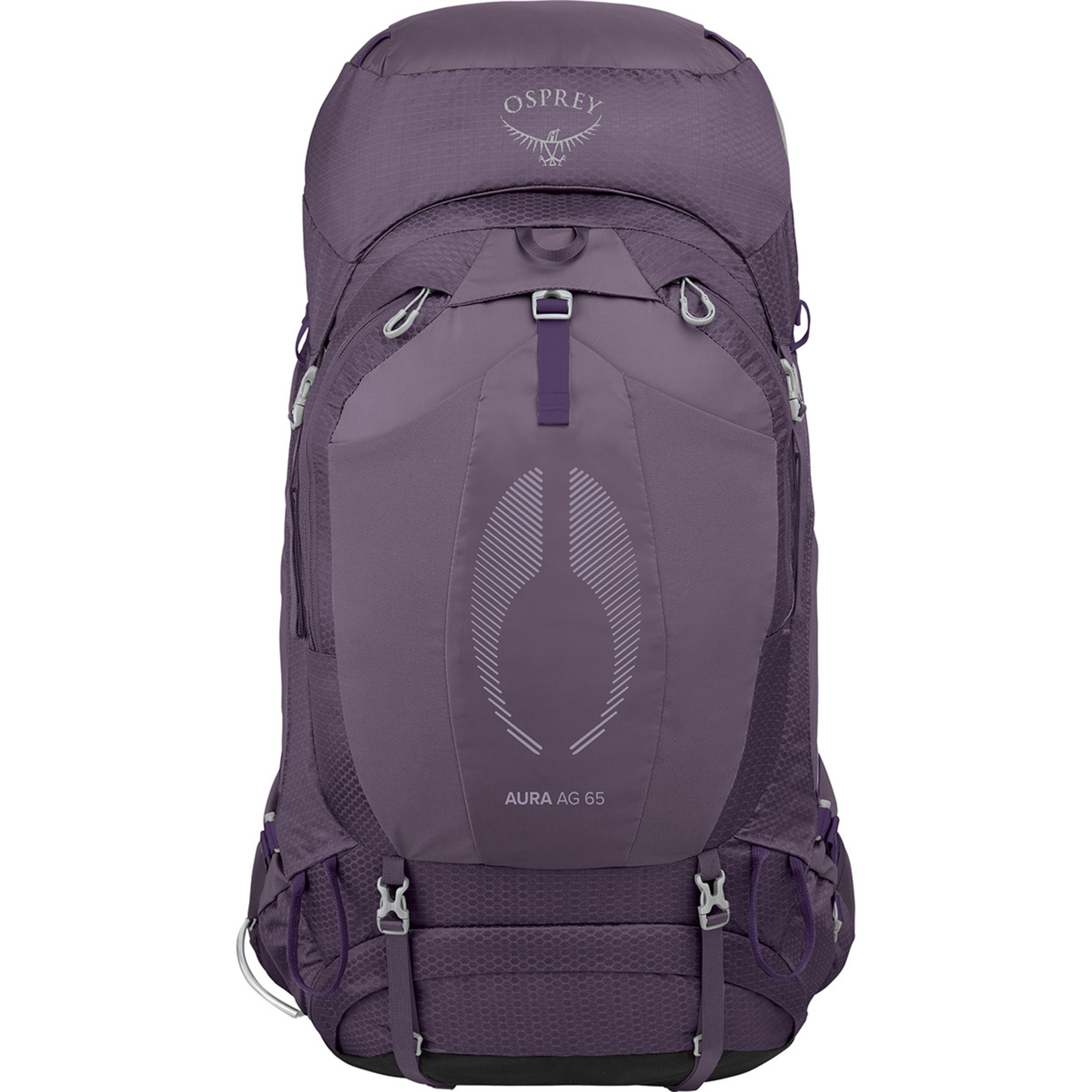 Osprey Aura AG 65 Damen Trekkingrucksäcke lila Größe 65L | M-L Trekking Wasserabweisend