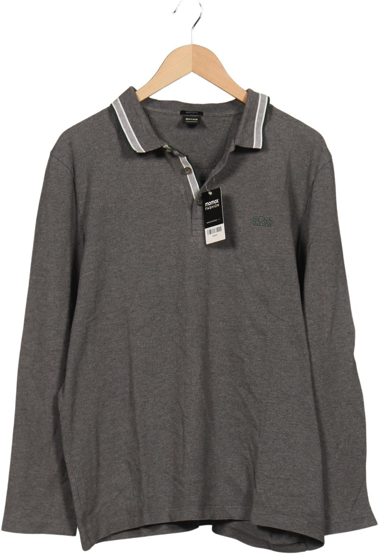 Boss Green Herren Poloshirt, Grau, Gr. Xxl, Baumwolle - Second Hand