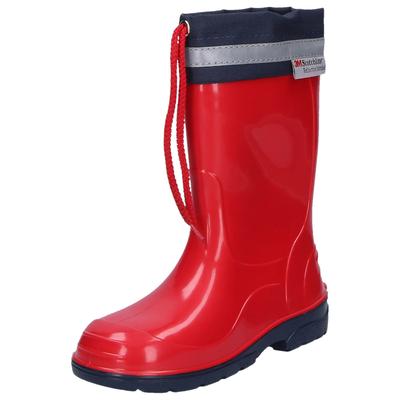 Gummistiefel BOCKSTIEGEL "Kim", Mädchen, Gr. 26, rot, Obermaterial: 100% PVC PVC., Schuhe Gummistiefel