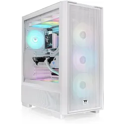 THERMALTAKE S380 TG ARGB Snow, Glasfenster