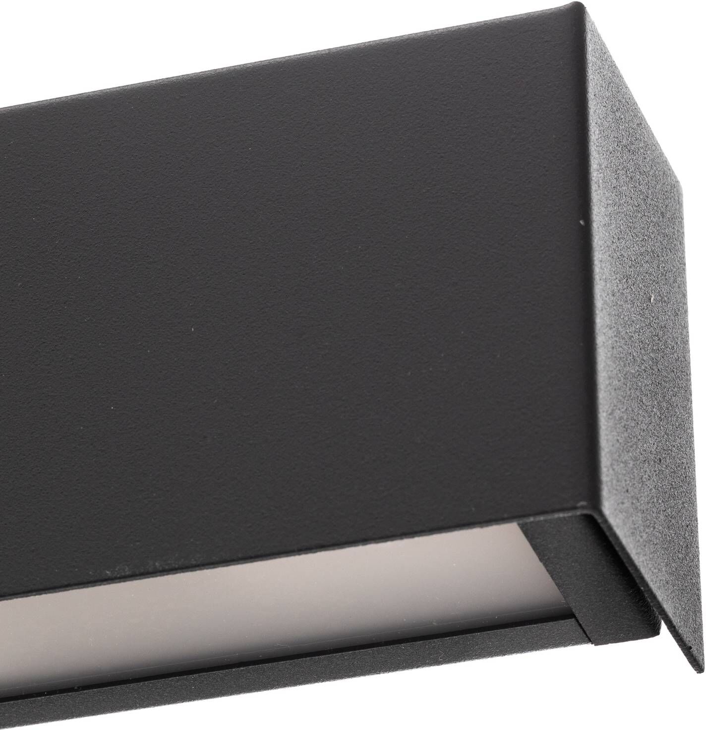 LED Wall Light Straight M Nowodvorski Lighting, Black, Living / Dining Room, metal, Modern, Wall Light