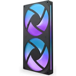 NZXT F280 RGB Core (140 mm, 1x), PC Lüfter, Mehrfarbig, Schwarz