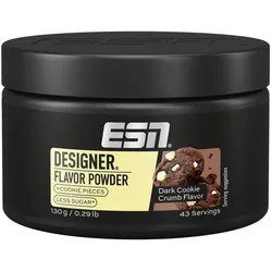 ESN - Designer Flavor Powder - 130g DoseDark Cookie Crumb