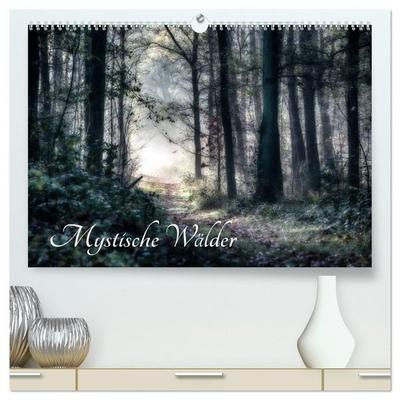 Mystische Wälder (hochwertiger Premium Wandkalender 2027 DIN A2 quer), Kunstdruck in Hochglanz