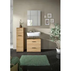 Badezimmer Ice 3-tlg. Eiche Artisan