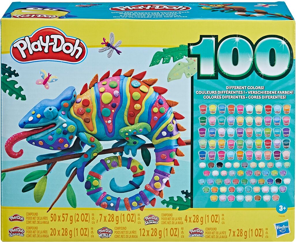 Play-Doh Súper Pack de 100 colores.  niño