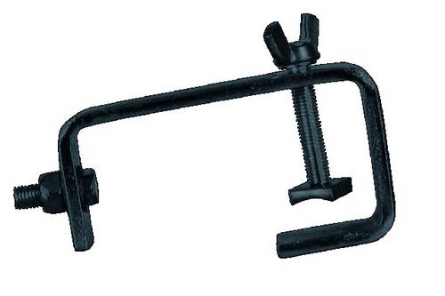 Eurolite Strahler-/Scheinwerferhalterung Schwarz Haken Passend für (Lichteffekt-Zubehör): Traverse (L x B x H) 135 x 75 x 30mm