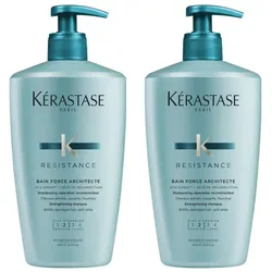 Kérastase Résistance Bain Force Architecte Bundle 2 x 500 ml