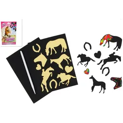 Roost, Stempel, Sticker Pferd 620936 scratch