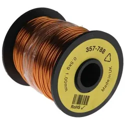 RS PRO, Kabelleitung, Kupferlackdraht 1,0mm PU isoliert 80m (80 m)