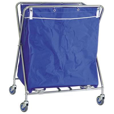 Virtus Transportwagen für trockene Wäsche mit Nylonsack, Kapazität 380 Liter (CRS40)