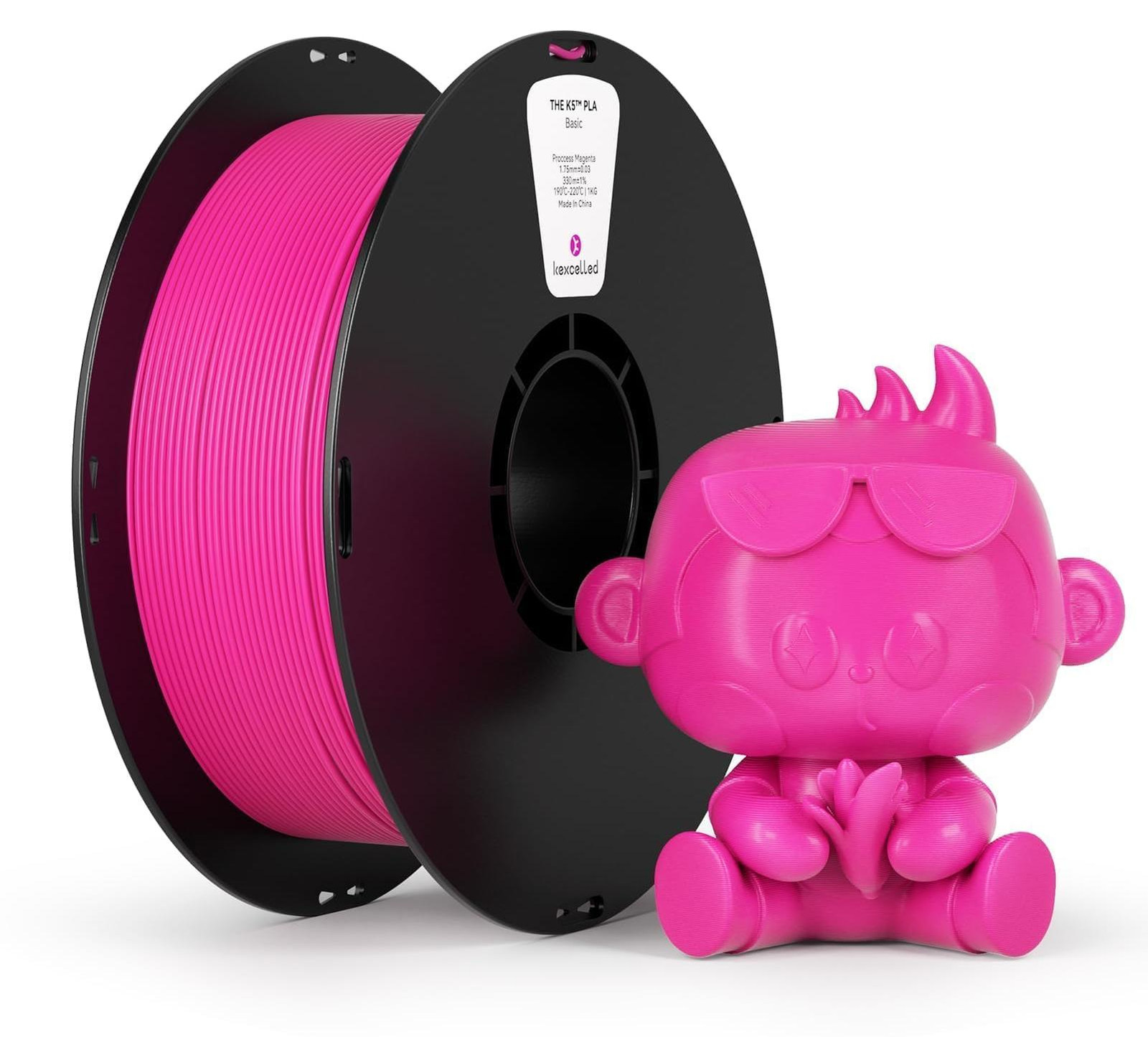 Selius PLA CMYK Magenta Lithophane Filament 1,75mm, 1kg
