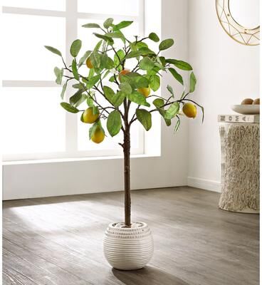 "SAFAVIEH Lemon 35-Inch Faux Plant - 21.3"" W x 20.5"" L x 35"" H"